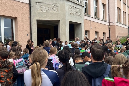Verabschiedungen letzter Schultag